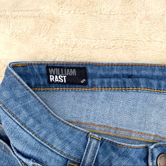 William Rast Distressed Denim Shorts - Picture 2 of 12